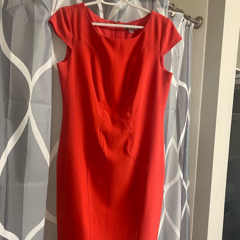 Leslie Fay Coral Dress